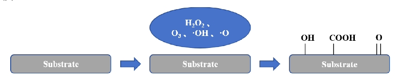 低溫等離子體處理技術(shù)原理圖 